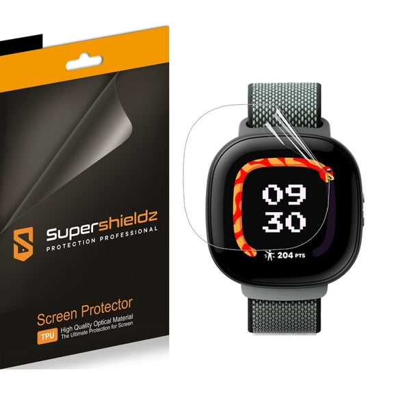 (3 Pack) Supershieldz Designed for Fitbit (Ace LTE) Screen Protector, High Definition Clear Shield (TPU)