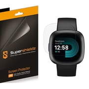 (3 Pack) Supershieldz Designed for Fitbit Sense 2 / Fitbit Versa 4 Screen Protector, High Definition Clear Shield (TPU)