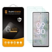 (3 Pack) Supershieldz Designed for Google Pixel 6a Tempered Glass Screen Protector, Anti Scratch, Bubble Free