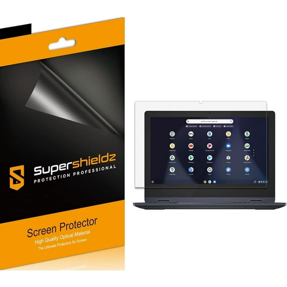 (3 Pack) Supershieldz Designed for Lenovo Flex 3 Chromebook (MT8183) 11.6 inch Screen Protector, High Definition Clear Shield (PET)