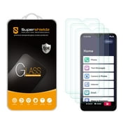 (3 Pack) Supershieldz Designed for Lively Jitterbug Smart3 Tempered Glass Screen Protector, Anti Scratch, Bubble Free