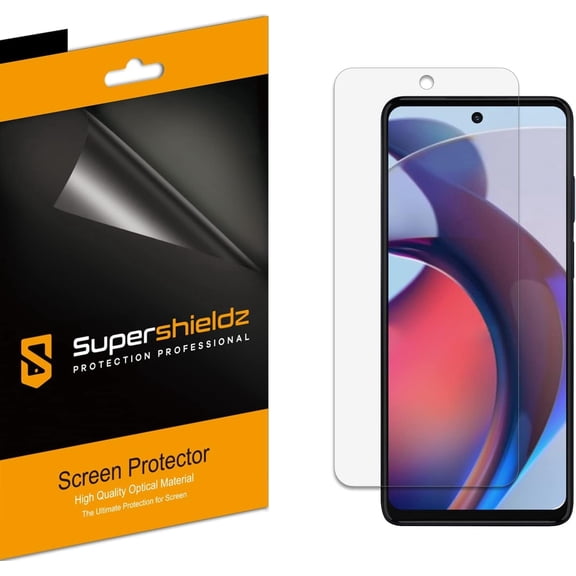 (3 Pack) Supershieldz Designed for Motorola Moto G 5G (2023) Screen Protector, High Definition Clear Shield (PET)