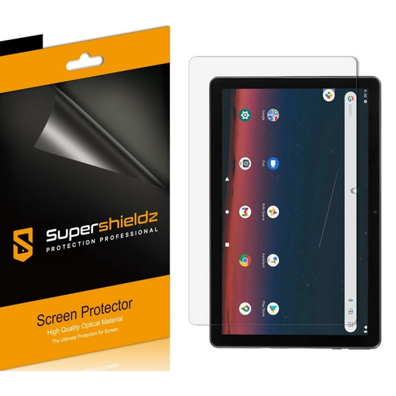 (3 Pack) Supershieldz Designed for Onn 10.1 inch Tablet Gen 3 (2022) Screen Protector, High Definition Clear Shield (PET)