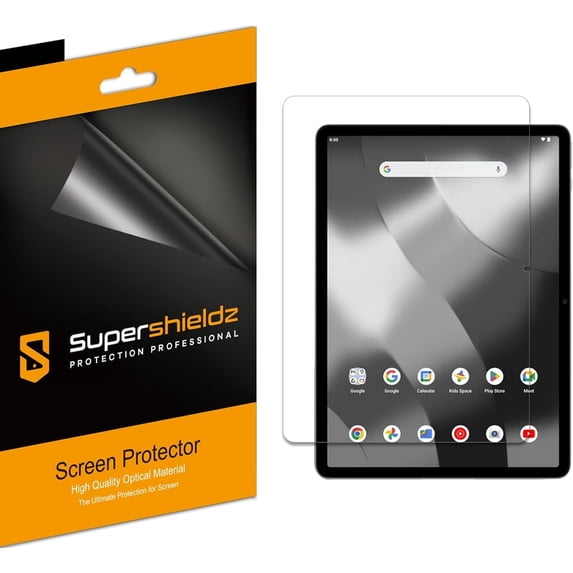 Supershieldz 3 Pack screen protector for Onn 11 inch Tablet Pro 2024 Model 100146660, clear PET film