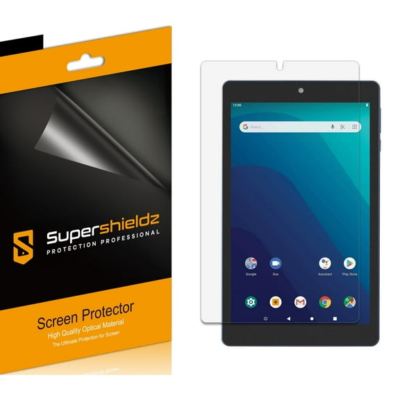 (3 Pack) Supershieldz Designed for Onn 8 inch Tablet Gen 3 (2022) Screen Protector, High Definition Clear Shield (PET)