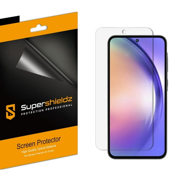 (3 Pack) Supershieldz Designed for Samsung Galaxy A55 5G Screen Protector, High Definition Clear Shield (PET)