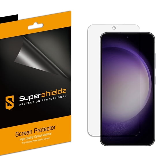 Supershieldz Designed for Samsung Galaxy S23 FE Screen Protector, High Definition Clear Shield (PET) (3 Pack)