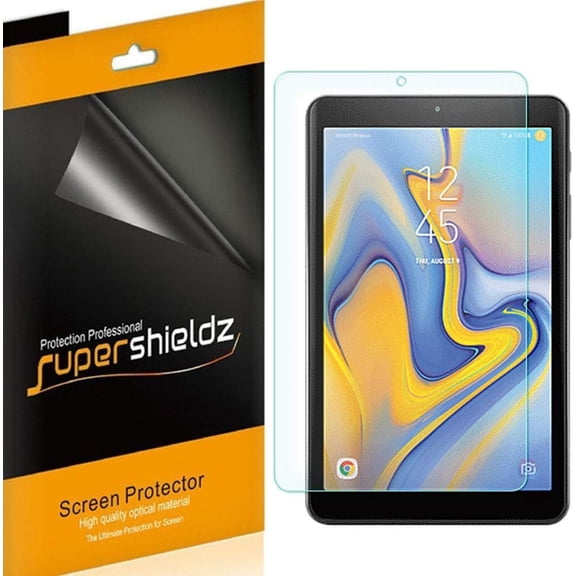(3 Pack) Supershieldz Designed for Samsung Galaxy Tab A 8.0 inch (2018) (SM-T387) Screen Protector, High Definition Clear Shield (PET)