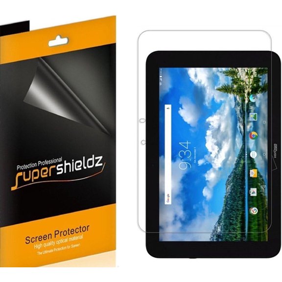 Supershieldz Designed for Verizon Ellipsis 10 (Not Fit for Ellipsis 10 HD) Screen Protector, High Definition Clear Shield (PET) (3 Pack)
