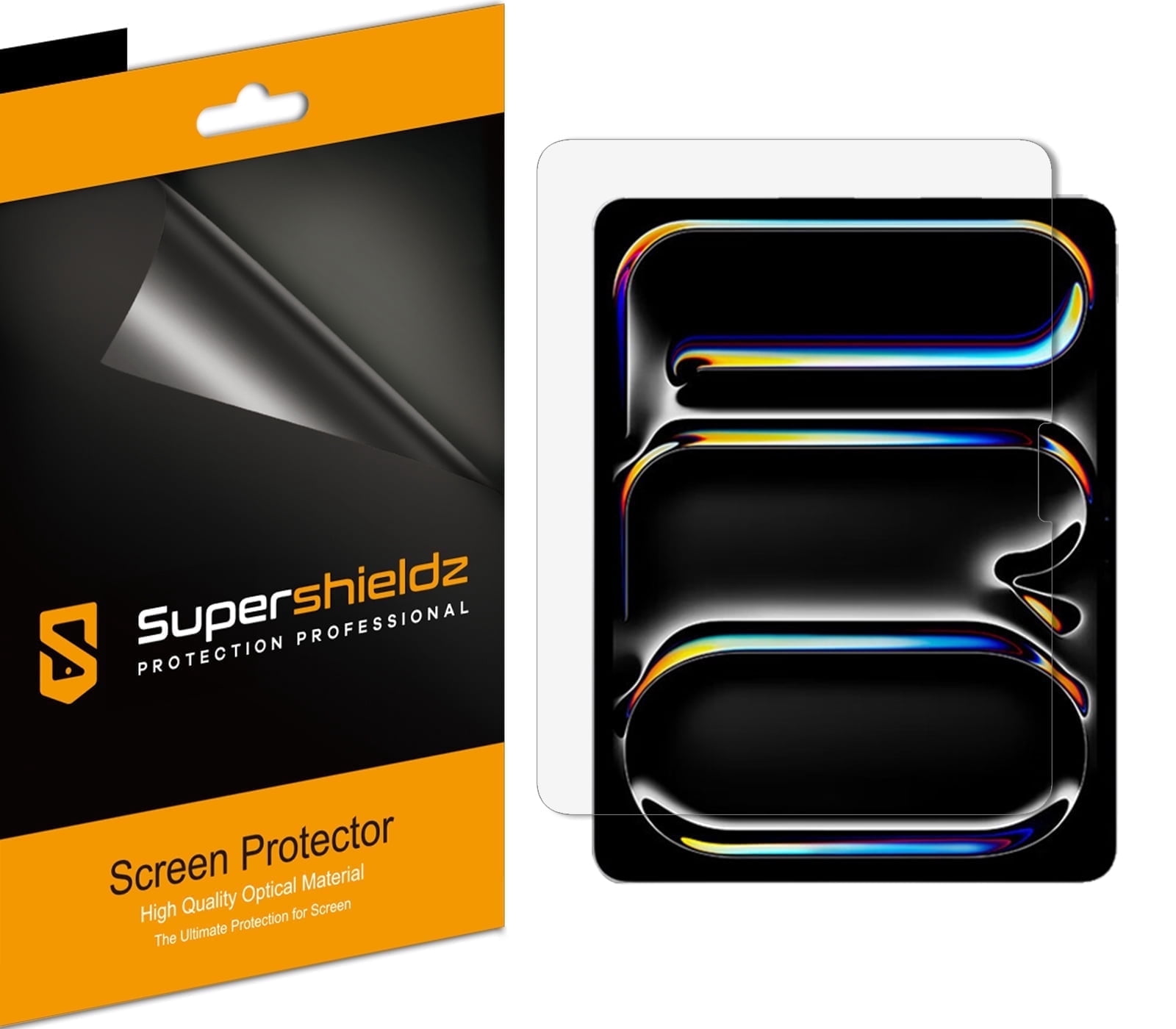 (3 Pack) Supershieldz Designed for iPad Pro 13 inch (M5, M4, 2025/2024) Screen Protector, High Definition Clear Shield (PET)