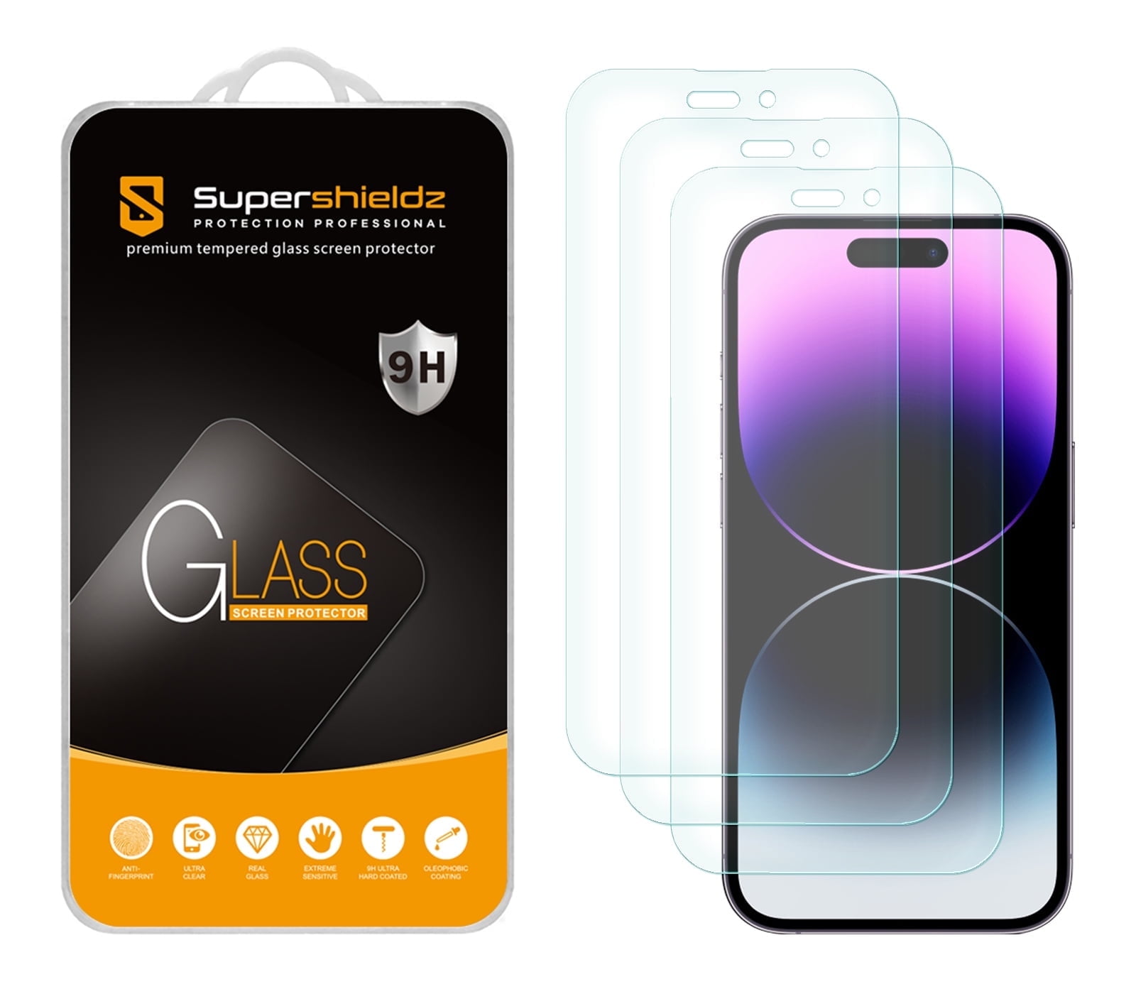 Supershieldz Screen Protector for iPhone XS - Thumbnail 2