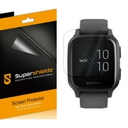 [3-Pack] Supershieldz for Garmin Venu Sq / Venu Sq Music Edition Screen Protector, [Full Screen Coverage] Anti-Bubble High Definition (HD) Clear Shield