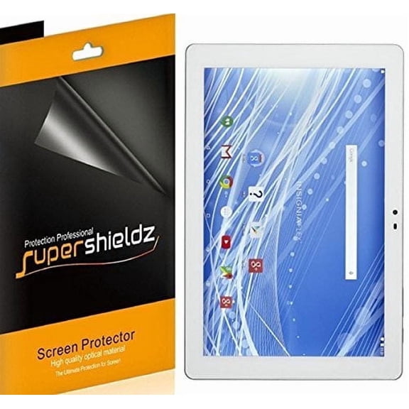 Supershieldz Designed for Insignia Flex 10.1 inch Android Tablet (NS-P16AT10 / NS-P10A6100) Anti-Glare (Matte) Screen Protector (3 Pack)