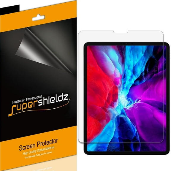 [3-Pack] Supershieldz for New iPad Pro 12.9 inch (2018-2022 / M2-6th/5th/4th/3rd Generation) Screen Protector, Anti-Glare & Anti-Fingerprint (Matte) Shield