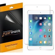 Supershieldz Designed for Apple iPad Mini 5 (2019) / iPad Mini 4 Screen Protector, High Definition Clear Shield (PET) (3 Pack)