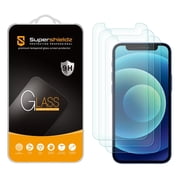 (3 Pack) Supershieldz Designed for iPhone 12 Mini (5.4 inch) Tempered Glass Screen Protector, Anti-Scratch, Anti-Fingerprint, Bubble Free
