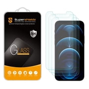 (3 Pack) Supershieldz Designed for iPhone 12 / iPhone 12 Pro (6.1 inch) Tempered Glass Screen Protector, Anti-Scratch, Anti-Fingerprint, Bubble Free
