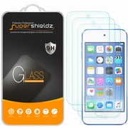[3-Pack] Supershieldz for Apple iPod Touch (5th Generation) Tempered Glass Screen Protector, Anti-Scratch, Anti-Fingerprint, Bubble Free