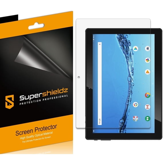 [3-Pack] Supershieldz for Digiland 10.1 inch Tablet (DL1036) Screen Protector, Anti-Bubble High Definition (HD) Clear Shield
