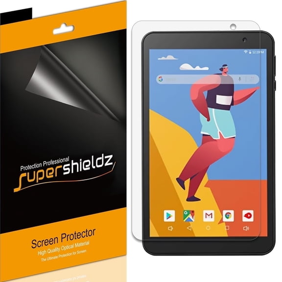 Supershieldz Designed for Dragon Touch NotePad Y80 Tablet (8 inch) Screen Protector, High Definition Clear Shield (PET) (3 Pack)