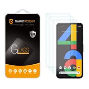 Supershieldz Designed for Google Pixel 4a Tempered Glass Screen Protector, Anti Scratch, Bubble Free 3 Pack