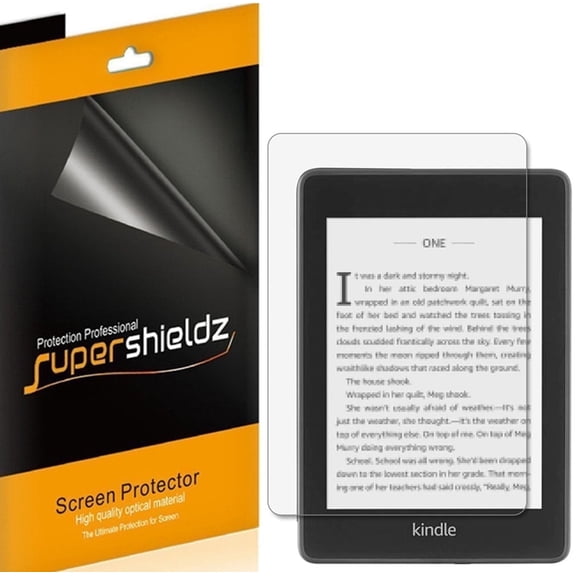 Supershieldz Designed for Kindle Paperwhite (10th Generation - 2018 Release) Screen Protector, High Definition Clear Shield (PET) (3 Pack)