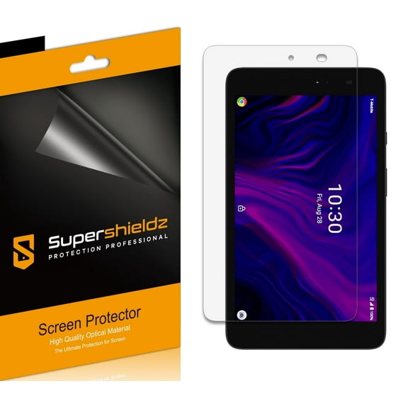 [3-Pack] Supershieldz for KonnectONE Moxee Tablet 8 inch Screen Protector, Anti-Bubble High Definition (HD) Clear Shield