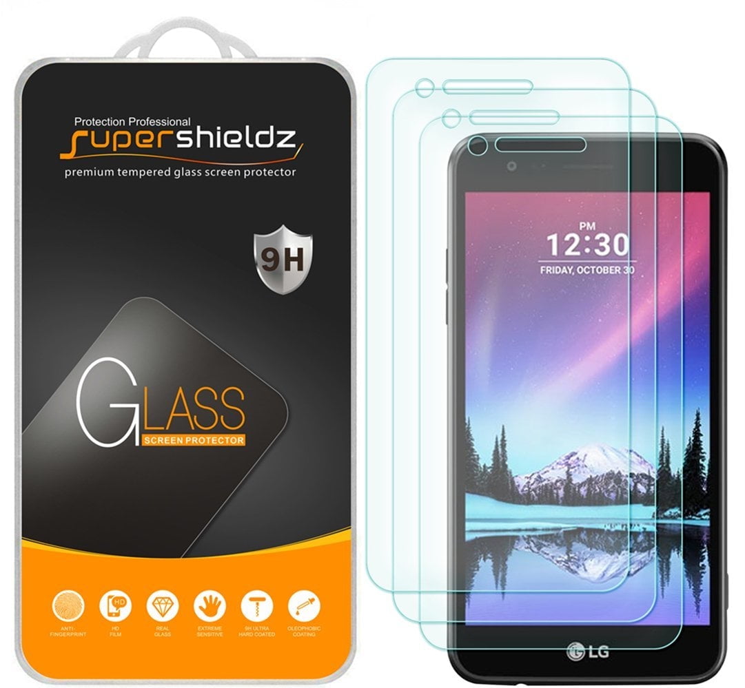 3X Supershieldz for LG Phoenix 3 Tempered Glass Screen
