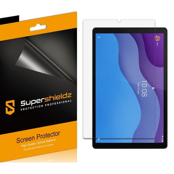 Supershieldz Designed for Lenovo Tab M10 HD (2nd Gen) 10.1 inch Screen Protector, High Definition Clear Shield (PET) (3 Pack)