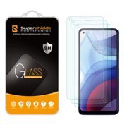 Supershieldz Designed for Motorola Moto G Power (2021) Tempered Glass Screen Protector, Anti Scratch, Bubble Free (3 Pack)