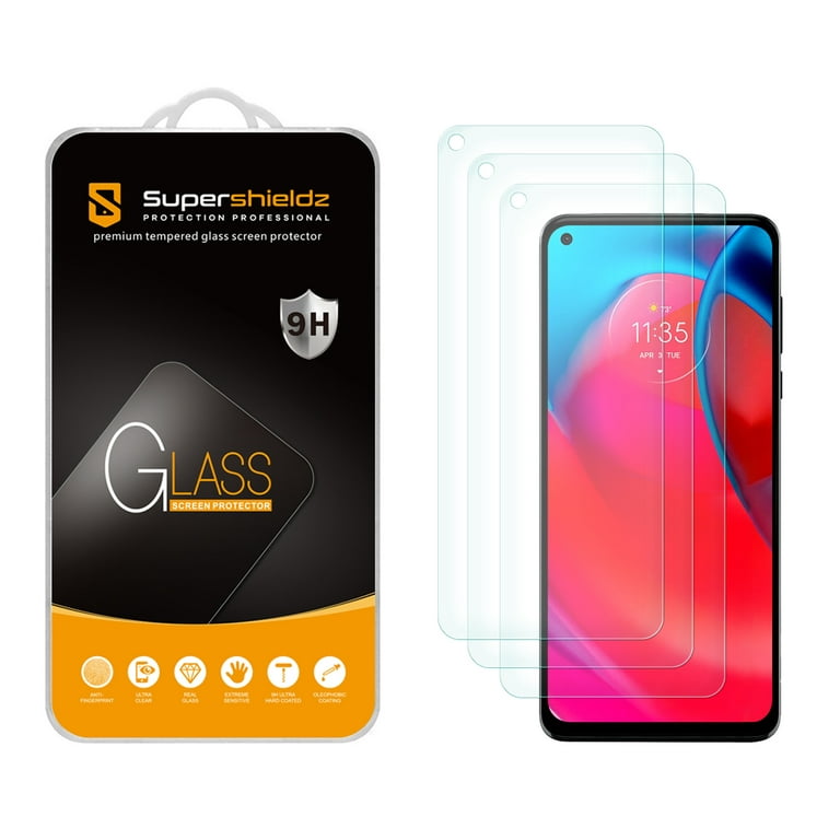 [3-Pack] Supershieldz for Apple iPhone 8 Plus Tempered Glass Screen  Protector, Anti-Scratch, Anti-Fingerprint, Bubble Free