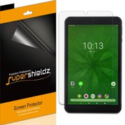 [3-Pack] Supershieldz for Onn 8 inch Tablet Screen Protector, Anti-Bubble High Definition (HD) Clear Shield