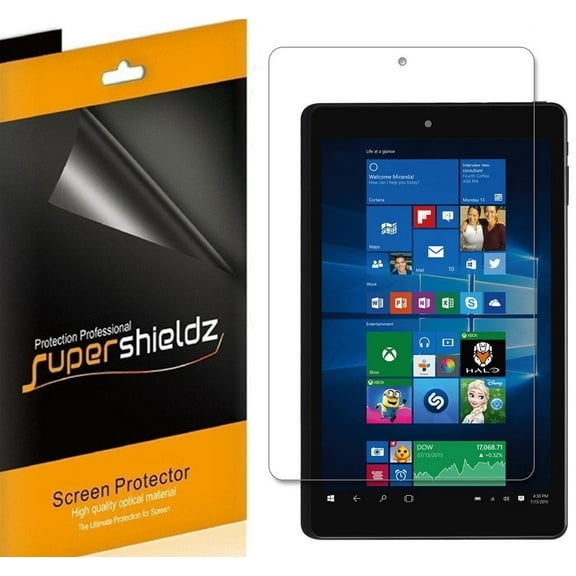 [3-Pack] Supershieldz for RCA Cambio 10.1" / 10-inch (W101SA23T1 / W101SA23T2) Screen Protector, Anti-Bubble High Definition (HD) Clear Shield