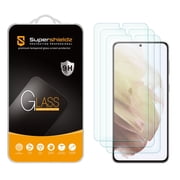 [3-Pack] Supershieldz for Samsung Galaxy S21 FE 5G Tempered Glass Screen Protector, Anti-Scratch, Anti-Fingerprint, Bubble Free