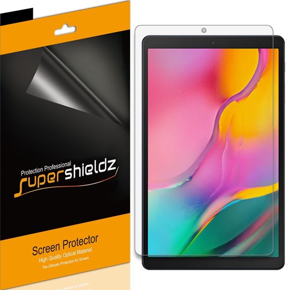 [3-Pack] Supershieldz for Samsung Galaxy Tab A 10.1 (2019) [SM-T510 Model Only] Screen Protector, Anti-Bubble High Definition (HD) Clear Shield