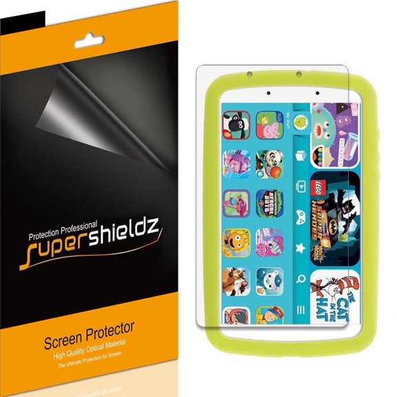 [3-Pack] Supershieldz for Samsung Galaxy Tab A Kids Edition (2019) 8 inch Screen Protector, Anti-Bubble High Definition (HD) Clear Shield