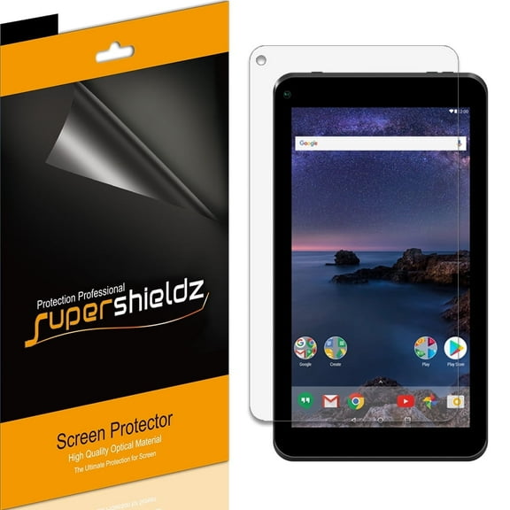 [3-Pack] Supershieldz for SmarTab 7 inch Tablet (ST7150) Screen Protector, Anti-Bubble High Definition (HD) Clear Shield