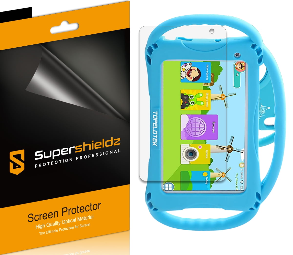 [3Pack] Supershieldz for Topelotek Kids Tablet 7 inch (KIDS709) Screen