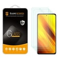 thumbnail image 1 of [3-Pack] Supershieldz for Xiaomi Poco X3 /Poco X3 Pro/ Redmi Poco X3 NFC Tempered Glass Screen Protector, Anti-Scratch, Anti-Fingerprint, Bubble Free, 1 of 5