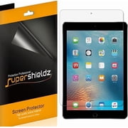 [3-Pack] Supershieldz for iPad Pro 9.7 inch / iPad 9.7 inch (2018/2017) Screen Protector, Anti-Bubble High Definition (HD) Clear Shield