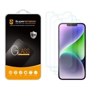 (3 Pack) Supershieldz Designed for iPhone 17e, 16e, 14, 13, 13 Pro (6.1 inch) Tempered Glass Screen Protector, Anti Scratch, Bubble Free