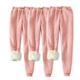 thumbnail image 1 of 3 Pack Sweatpants For Women Casual Solid Color Large Size Loose Home Sweatpants (L), 1 of 6