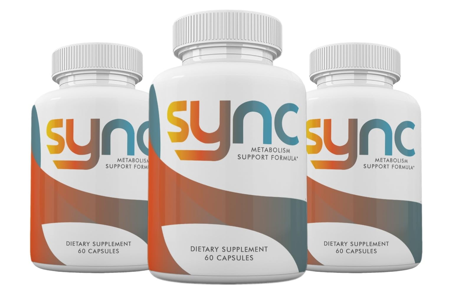 (3 Pack) Sync Pills Advanced Formula, Sync Capsules, 180 Count ...