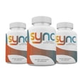 (3 Pack) Sync Pills Advanced Formula, Sync Capsules, 180 Count ...