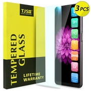 [3-Pack] TJS Compatible for Motorola Moto G Power 2021 (Not Fit Moto G Power 2020) [Screen Coverage][Tempered Glass] Case Friendly Screen Protector Anti-Fingerprint, Bubble Free, Anti-Scratch (Clear)