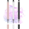 thumbnail image 1 of 3-Pack Tablets Stylus Pen for All Touchscreen with Precision Disc Tip, 2-in-1 Universal Stylus Compatible with Android, iOS, and Phone– Perfect for Writing, Drawing, and Note-Taking, 1 of 3