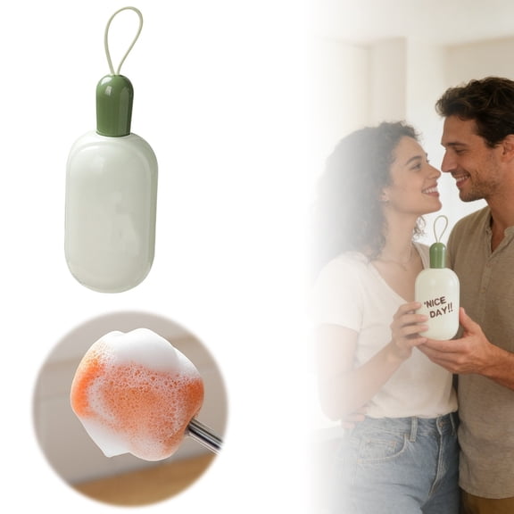 3 Pack Telescopic Water Bottle Brush Cleaning Set with Storage Container, Cleaning Brushes for Multiple Cup Types