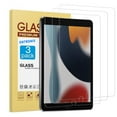 thumbnail image 1 of 3 Pack Tempered Glass Screen Protector Compatible with iPad 9th Generation / iPad 8th Generation 10.2 Inch, Entronix Tempered Glass Compatible with iPad 9 8 7 (2021/2020/2019), 1 of 8