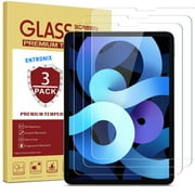 (3 Pack) Tempered Glass Screen Protector For iPad Pro 12.9 (2020/2021) - Entronix Tempered Glass Screen Protector iPad 12.9 5th/6th gen, 9H, Anti-Scratch, Anti-Bubble, Anti-Fingerprint