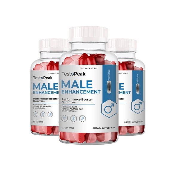 (3 Pack) Testo Peak - Testo Peak Mens Gummies